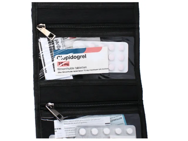 Medicijntas Medimee Roletui zwart 7x12x19cm