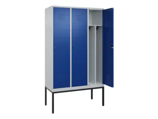 locker voor scheiding van kleding,HxBxD 2120x1200x500mm,3vak - 2