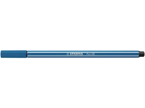 Viltstift STABILO Pen 68/41 medium ultramarijn blauw