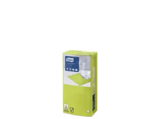 Tork 477822 Cocktailservet 24x24cm 2-laags 1/4 vouw 12x200 Lime - 1