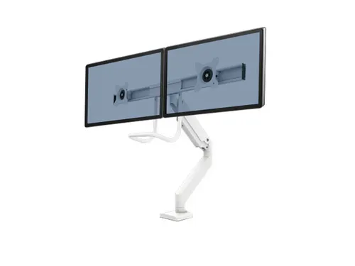 Monitorarm Fellowes Eppa voor 2 Schermen Crossbar wit