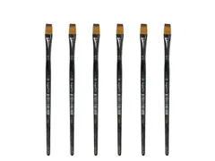 Penseel Kangaro Serie 341 plat Nr. 10 synthetisch doos 6 stuks