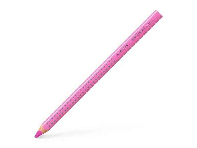 Kleurpotlood Faber-Castell Jumbo Grip pastel roze