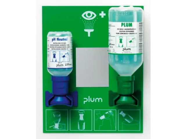 Oogspoelstation 1x Zout- 1x Ph-Neutraal-Oplossing Din En 15154-4 Hxb