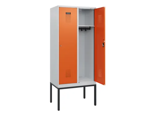schoollocker,HxBxD 1950x800x500mm,2vak,vak B 400mm,cil.-slot