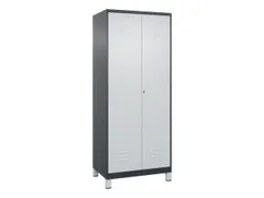 locker voor scheiding van kleding,HxBxD 1850x800x500mm,2vak