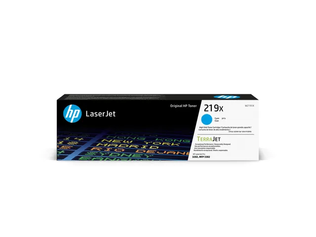 Tonercartridge HP W2191X 219X blauw