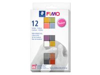 Klei Fimo soft colour pak à 12 mode kleuren