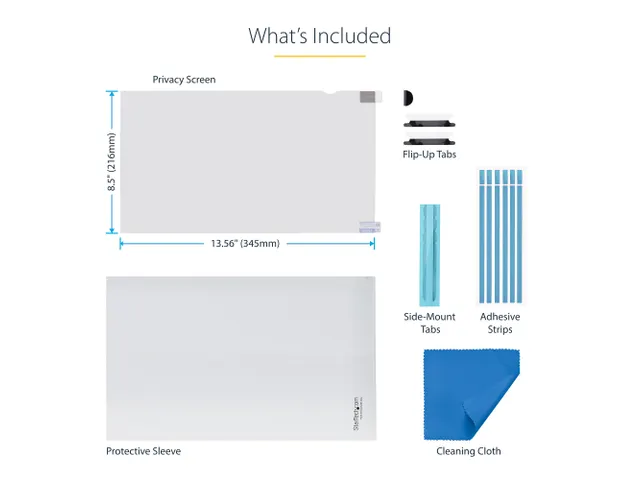 16 Inch 16:10 Touch Laptop Privacy Filter Anti-Glans Privacy Screen Pr