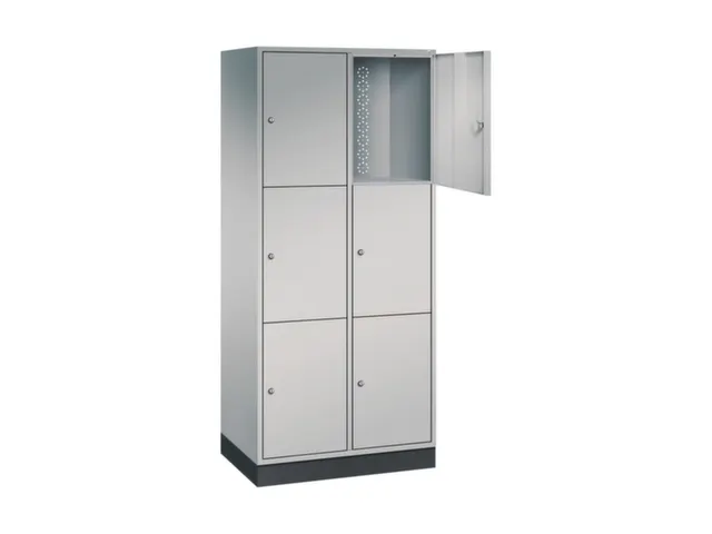 grootvolume-lockersysteem,HxBxD 1950x820x500mm,2x3vakken,cil.-slot