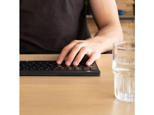 Toetsenbord R-Go Ergonomisch Compact Break QWERTY zwart