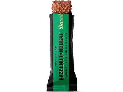 Snack Hazelnut & Nougat Plant Based Reep 55 Gram Pak 12 Stuks