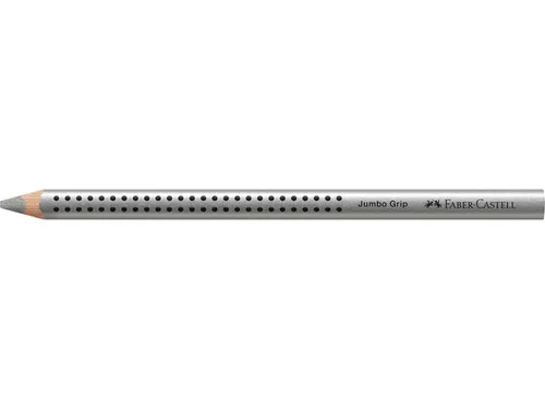 Kleurpotlood Faber-Castell Jumbo GRIP 82 zilver