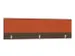 panneau de rehausse,p. table de bureau,NV brun caryer,BN3012-orange