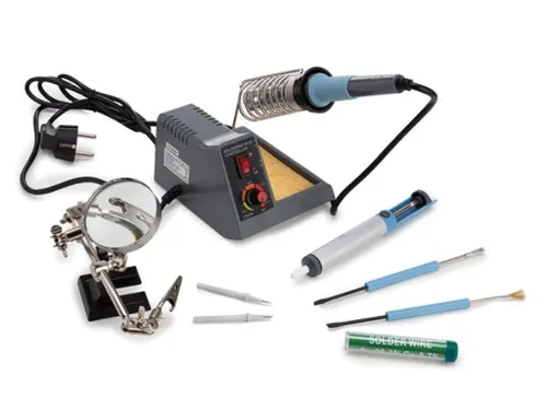 Set Met Soldeerstation Met Instelbare Temperatuur - 40-48 W - 150-480