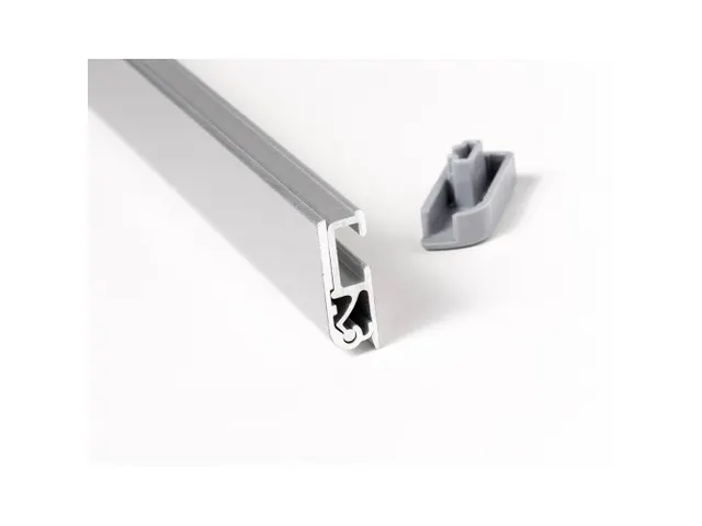 Roll-Banner Evolution 100x160-220cm 1 Voet Zilver