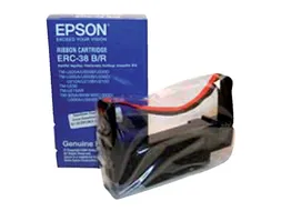 Lint Epson S015245 voor ERC38 nylon zwart/rood