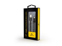 Kabel Usb-A / 8 Pin 1 Meter Zwart