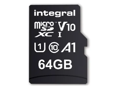 Geheugenkaart Integral microSDXC V10 64GB