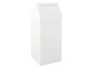 Carro-Push Afvalbak 55 Liter Wit - 1