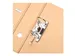Ordner Oxford Touareg A4 80mm karton naturel/wit