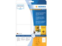 Herma Etiketten 8019 Transparant Glashelder 99.1x139mm