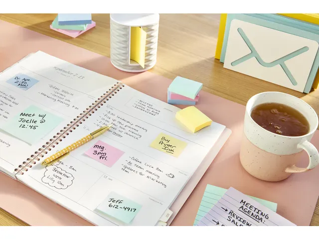 Memoblok Post-it Z-Note R330-1T 76x76mm recycled geel 16 stuks