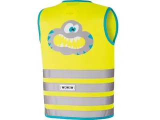 Crazy Monster Jacket Reflecterend Fluohesje Kind Geel Medium - 3