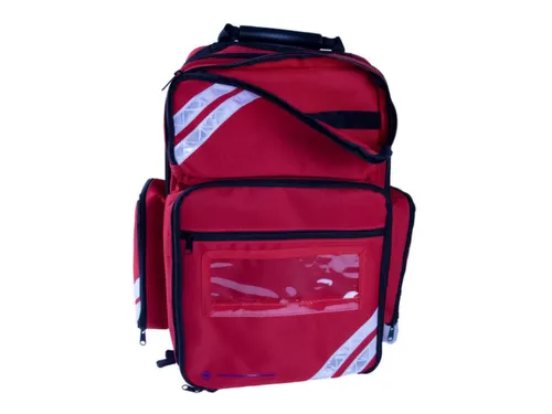 reddingsrugzak,DIN 13157/sport,Cordura,rood,HxBxD 450x270x210mm