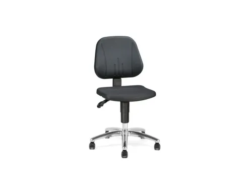 Werkstoel Ergo 20 Esd 440-620mm PU Zwart Wielen