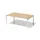 vergadertafel/directiebureau,HxBxD 650-850x2000x1200mm,rechthoekig