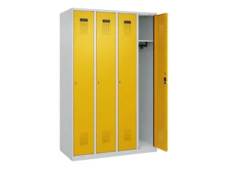 locker,HxBxD 1850x1200x500mm,4vak,vak B 300mm,cil.-slot - 2