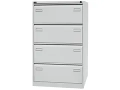 hangmappenkast,HxBxD 1321x800x622mm,4hangmappenframes,twee banen