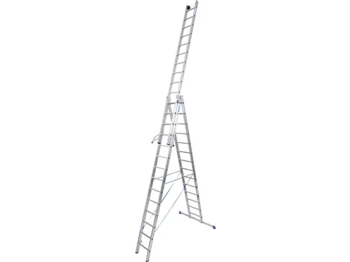 multifunctionele telescoopladder,3x14,sporten,balk L 3,9-10,25m