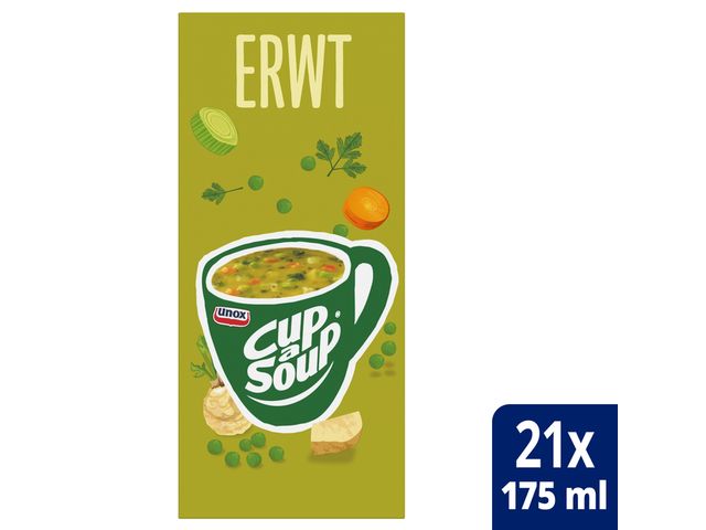 Cup-A-Soup Erwt | SoepOpHetWerk.nl