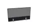 panneau de rehausse,p. table de bureau,CC-noir,BN8078-gris