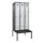 locker met bank,voor scheiding van kleding,HxBxD 2120x900x815mm,3vak