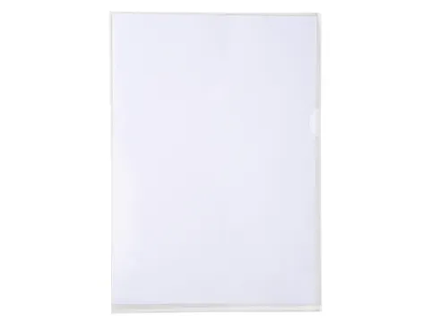 100 L-Mappen A4 0.13mm Gladde Pvc Clear Sterke Kwaliteit