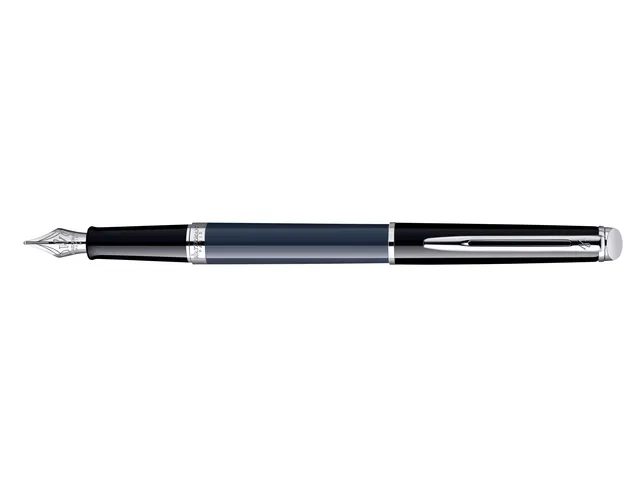 Vulpen Waterman Hémisphère Colour Blocking black en blue CT fijn