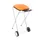 Afvalzakhouder Move & Up Oranje 120 Liter zakken Verrijdbaar