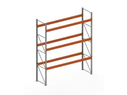 palletstelling,grondveld,HxBxD 4400x3770x1100mm,vakl. 3000kg