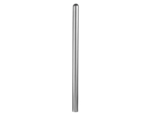 paal,v. asbak,HxØ 1500x60mm,v. inbetonneren,RVS
