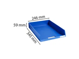 BRIEVENBAK C4 Plus blauw