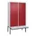 locker voor scheiding van kleding,HxBxD 2120x1200x815mm,4vak