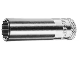 D 20 L 3/8AF Dopsleutel 1/4 inch,lang UD-profiel 3/8 inch