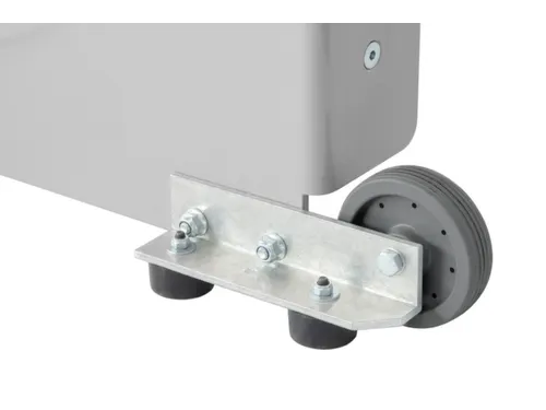 bordestrap,verrijdbaar,bordes H 0,4m,2treden,aluminium