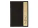 Menukaart map Sigel A5 Eco serie D.grijs/hout voor 8 blad