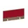 baliepaneel,v. bureau,aanbouw achter,B 1000mm,NT-cherry,BN4011-rood