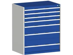 Ladekast 1200x1050x750mm 7laden 75kg Kleur Ral3004