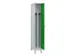 locker voor scheiding van kleding,HxBxD 1950x300x500mm,1vak